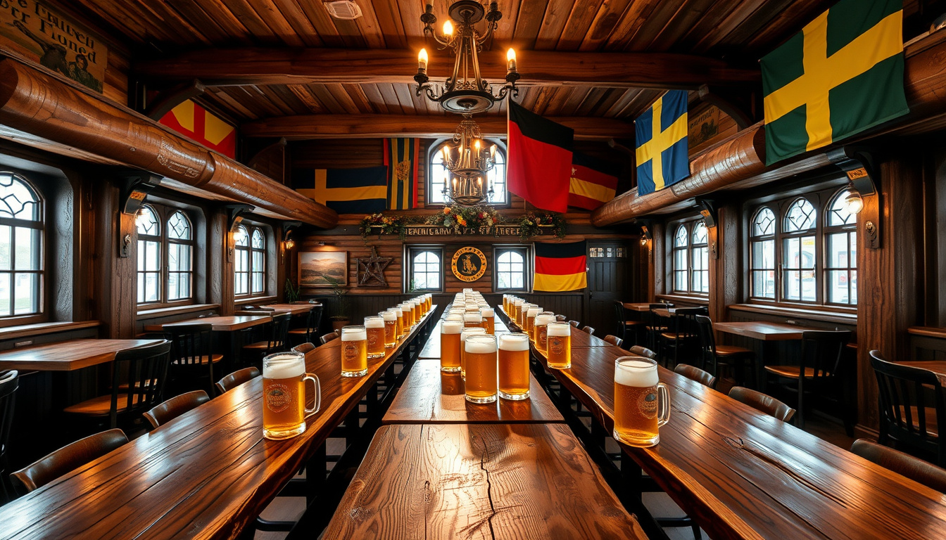 German Beer Hall Stockholm – Meny, Platser & Recensioner