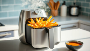 Pommes frites i airfryer – så får du krispiga frysta